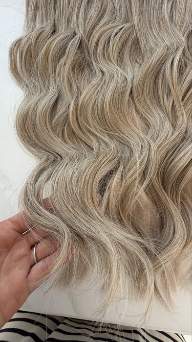 Extensii de par blonde