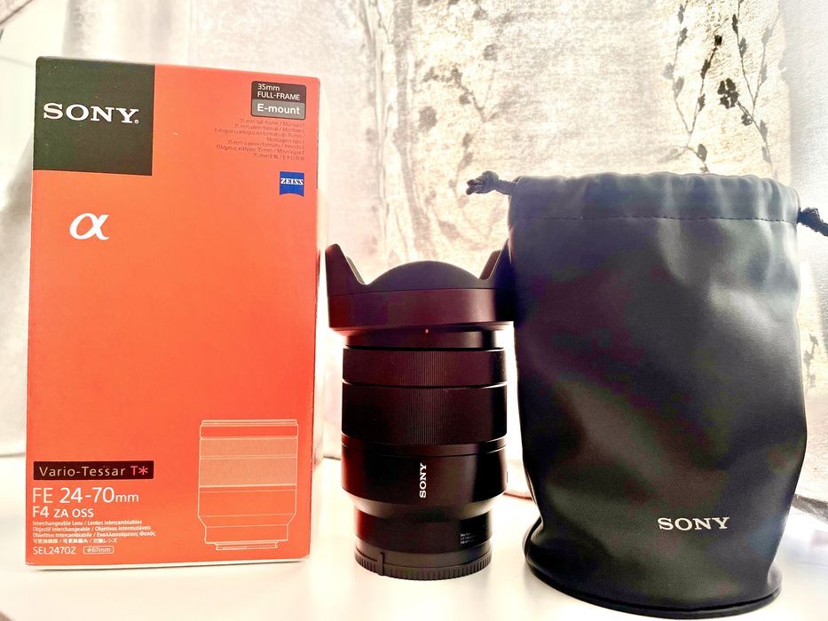 Sony FE 24 -70 f4 zeiss обектив