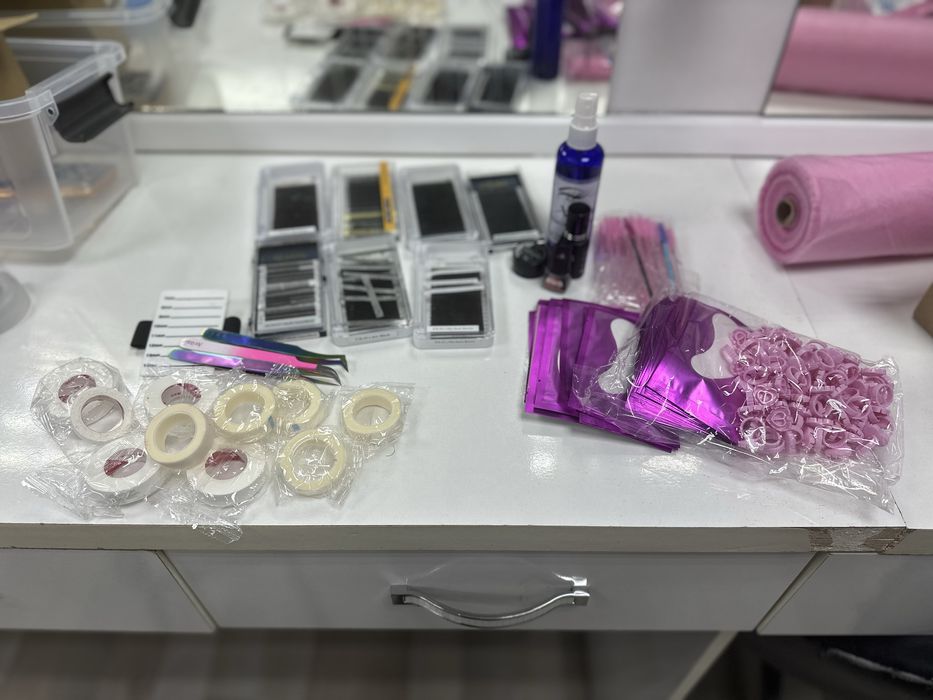 Наращвание ресницы жасауға арналған набор сатамын