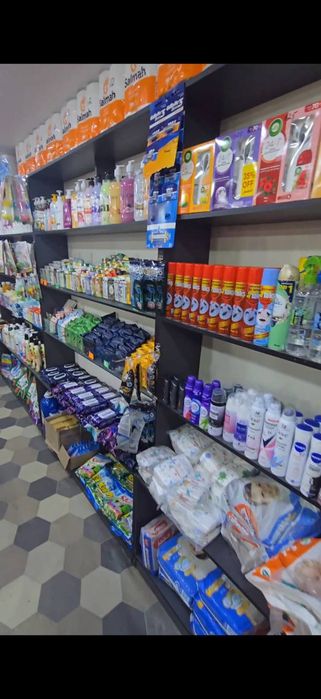 Магазин услуг стеллаж жуда мустахкам жами 22 метр