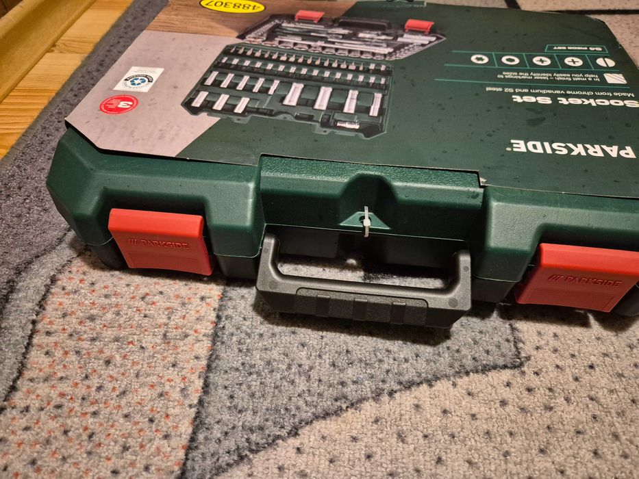 Parkside Гедоре 94 части хром - ванадиева и S2 стомана ново запечатано