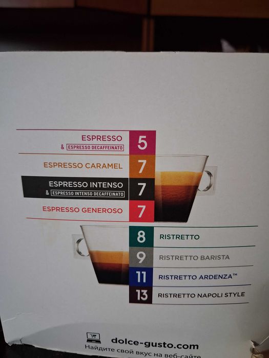 Capsule cafea Dolce Gusto