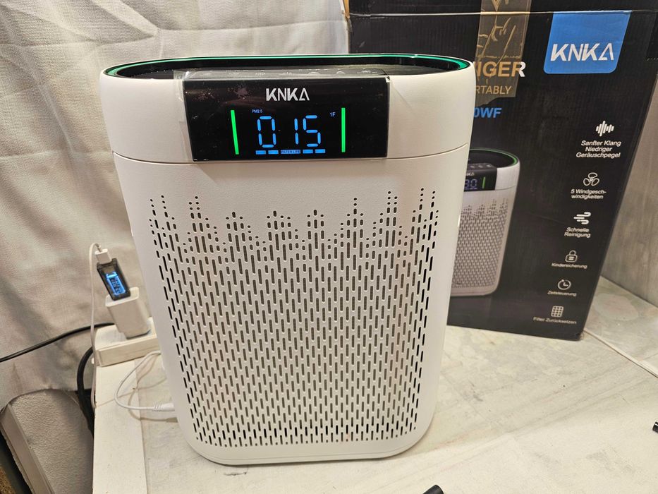 Purificator de aer WIFI KNKA model AP2000WF compatibil cu Alexa