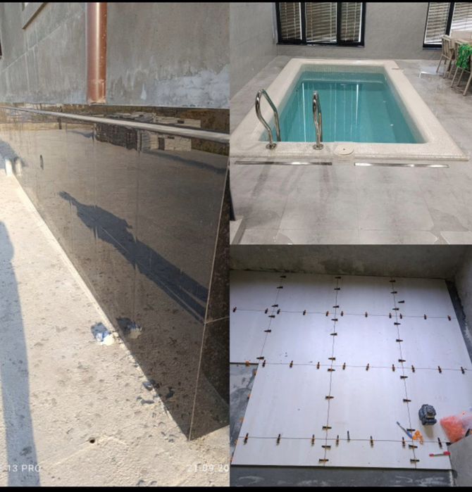 Kafilchi usta kafel terish xizmati va pardozlash xizmatlari mavjud