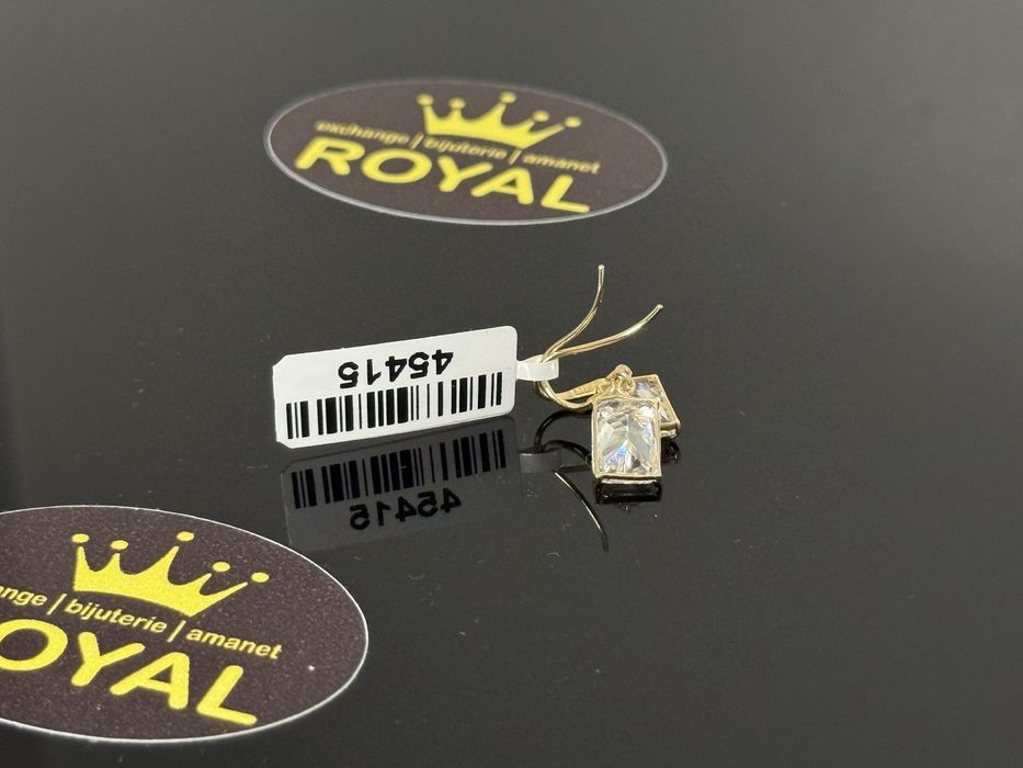 Bijuteria ROYAL : Cercei AUR 14K NOU / 1.55 GR