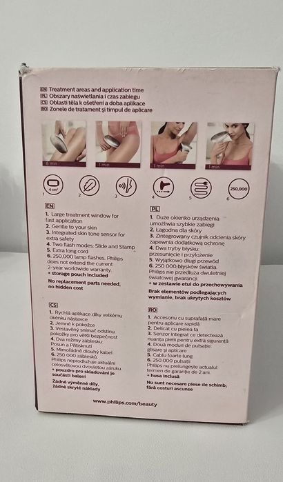 Epilator IPL Philips Lumea SC1997/00 - nou, nefolosit