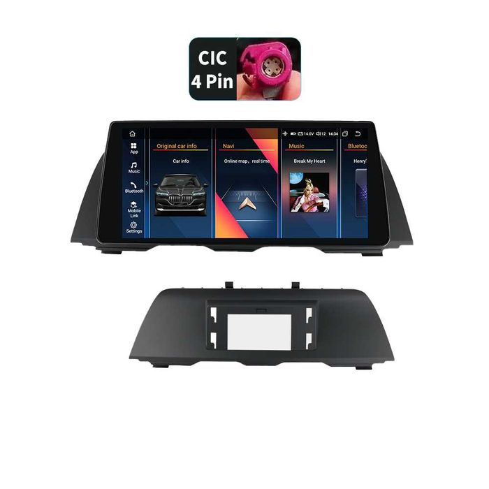 BMW 5 F10 F11 F12 [2011-2016] CIC NBT Мултимедия Навигация Android