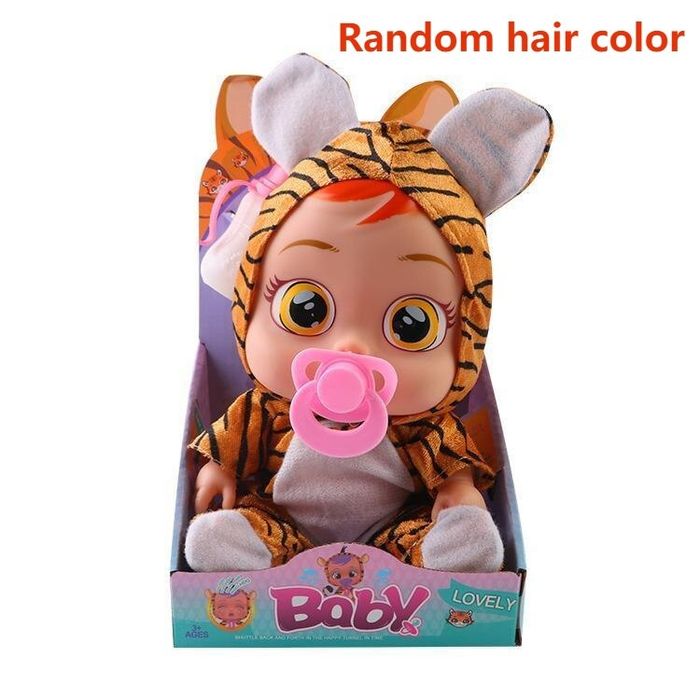 Плачещо бебе - масичка и бутилка. Супер подарък за момиченце