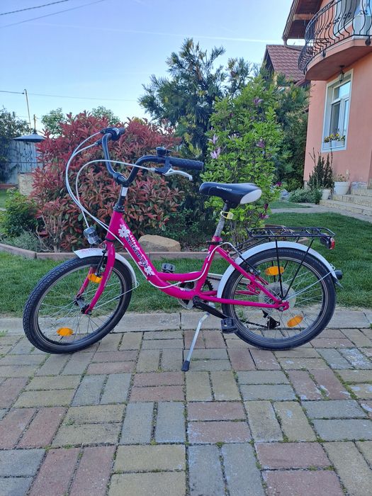 Bicicletă Scirocco pentru fete de 7-10 ani.