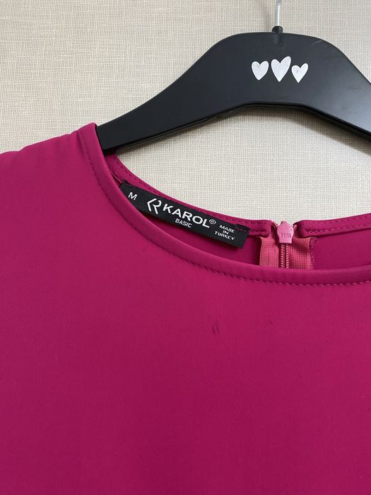 Rochie fucsia purtata o singura data