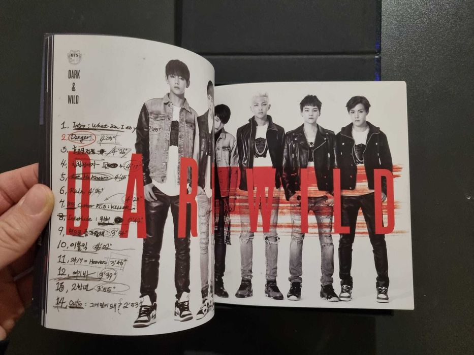 BTS album ,,DARK&WILD''