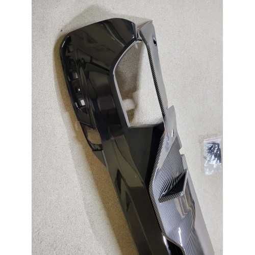 Difuzor Prelungire Model Performance Bara M BMW G30 G31, Negru+Carbon