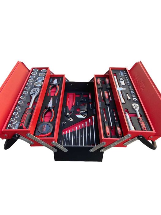 Метален куфар с инструменти 86 ЧАСТИ STAHLMAYER