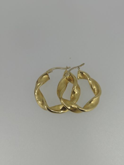 Cercei creole aur 18k 3.25gr (r)