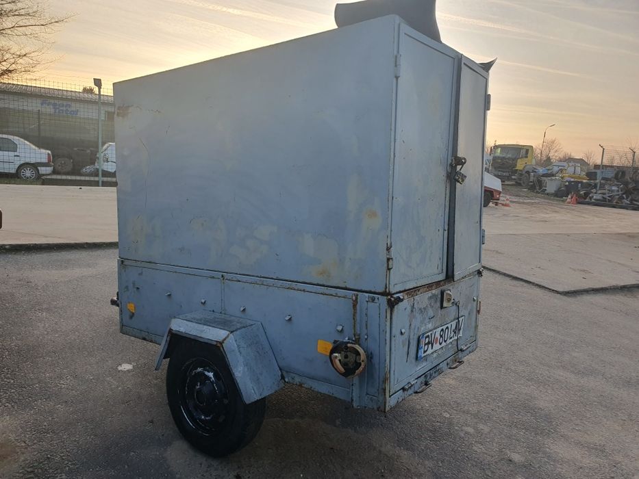 Remorca auto 750 kg, fabricata Romania, inmatriculata RO