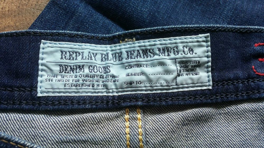 REPLAY Man Original Jeans Размер 33/32 мъжки еластични дънки 34-64