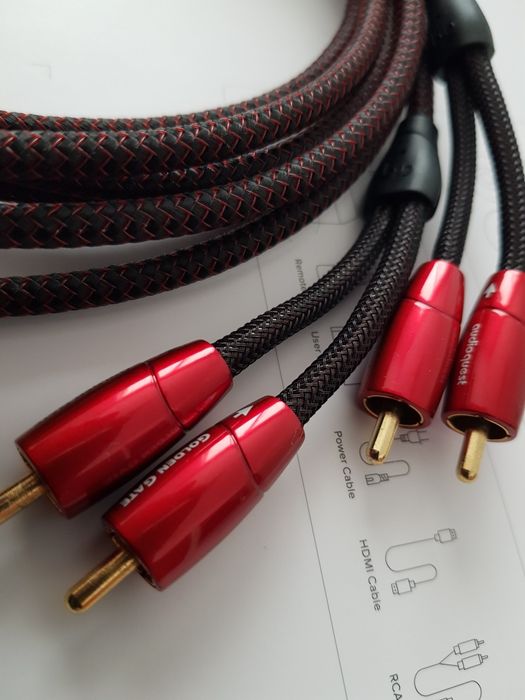 AudioQuest Golden Gate 2RCA–2RCA, 1,5 m