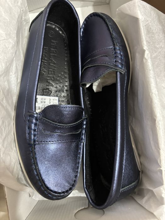 Pantofi de piele lucrati manual , noi