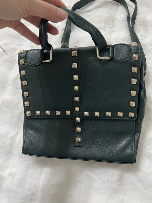 Дамска зелена чанта