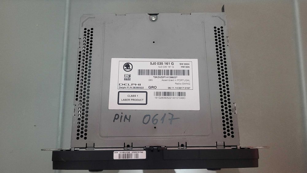 RadioCD Skoda Octavia,Fabia,Yeti,Roomster