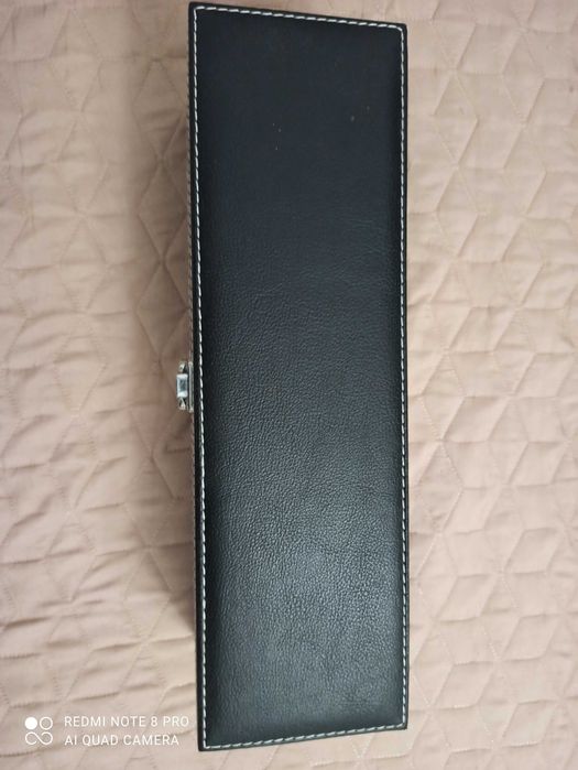 Луксозна кожена кутия за вино