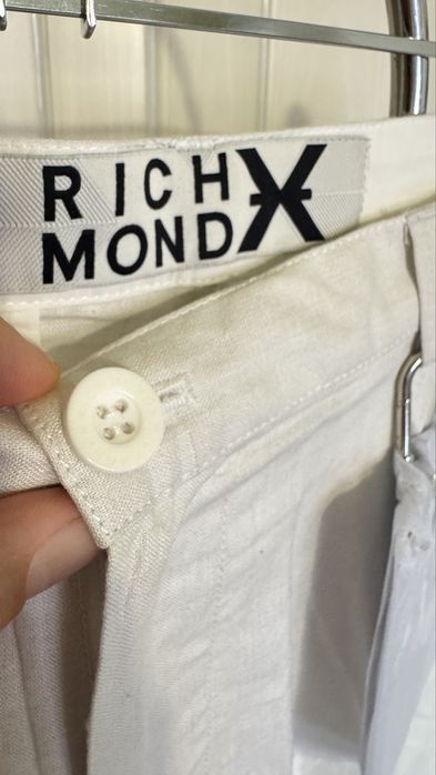 Richmond X - мъжки дизайнерски ленени бермуди/шорти