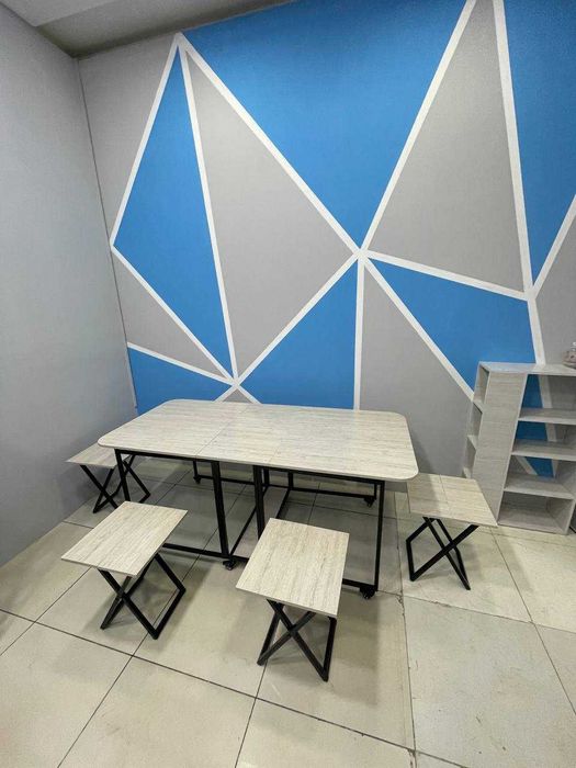 Мобильный, раскладной стол "Книжка"