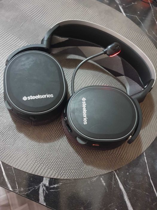 Casti gaming SteelSeries Arctis 7 Negru