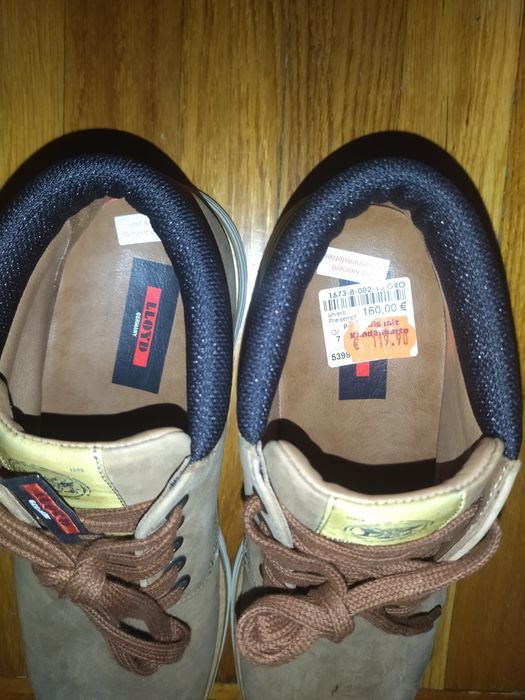 Мужские ботинки LLOYD натуральный нубук