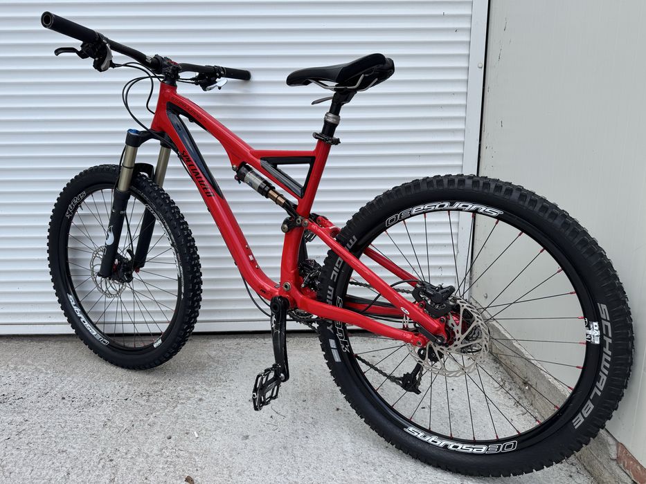 Bicicleta Specialized Stumpjumper FSR Comp Full Suspension Fox Dropper Post Shimano XT Deore 27.5