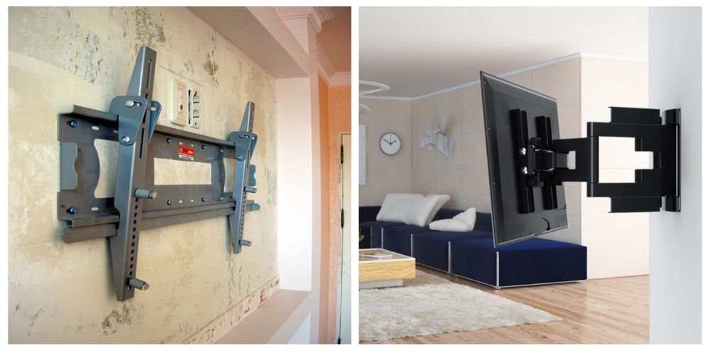 Установка телевизоров