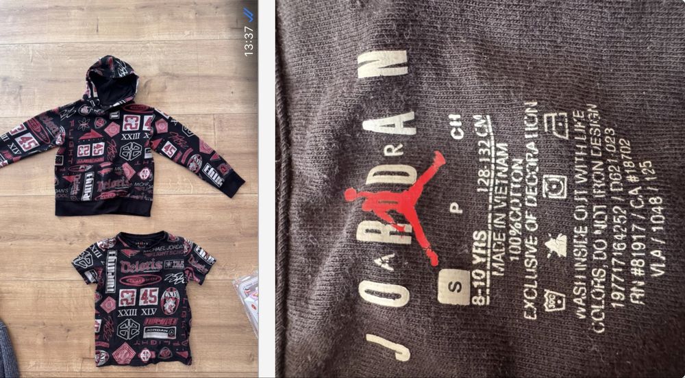 Lot haine Nike  8-10 ani
