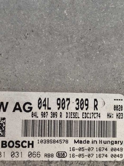 Calculator ECU 04L907309R Skoda Superb 2015-2020 1.6 TDI   Motor  DCX