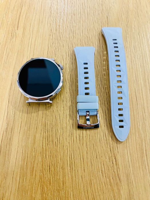 Huawei Watch GT 5, 41mm, Tarnish Stainless Steel Case, Blue Strap