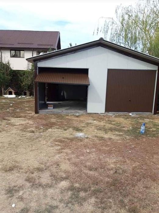 Garaj pe structura metalica 4.5 x 7.5m
