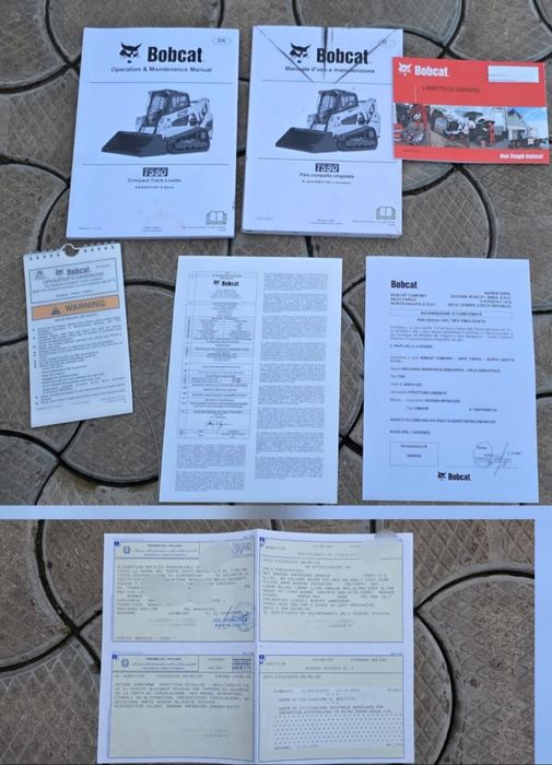 Miniîncarcător BOBCAT T590 cu 450h ORIGINALE  mini încărcător  Bob cat