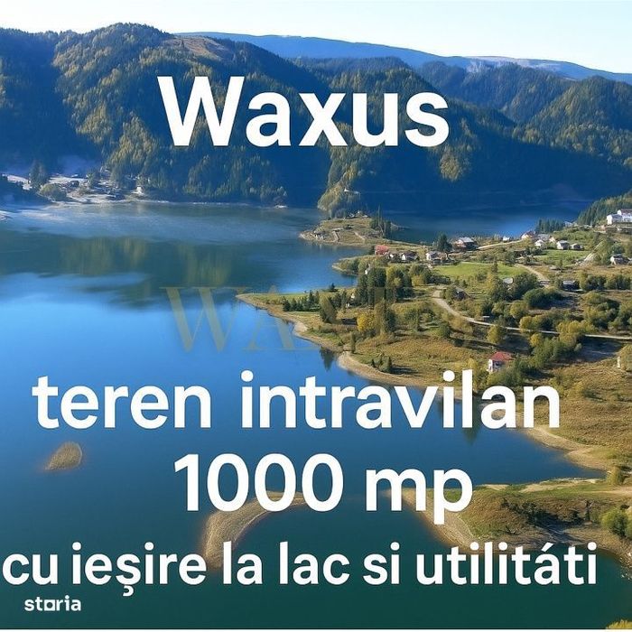 Proprietate rara la Colibita – 1000 mp pe malul lacului