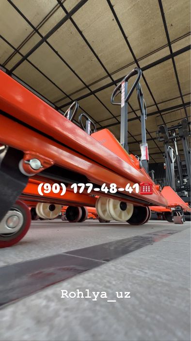 Rohli,Roxli,Рохля, Транспалет усилиный YURG