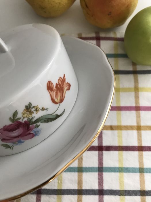 Масленка, ,солонка винтаж Чехословакия, ГДР