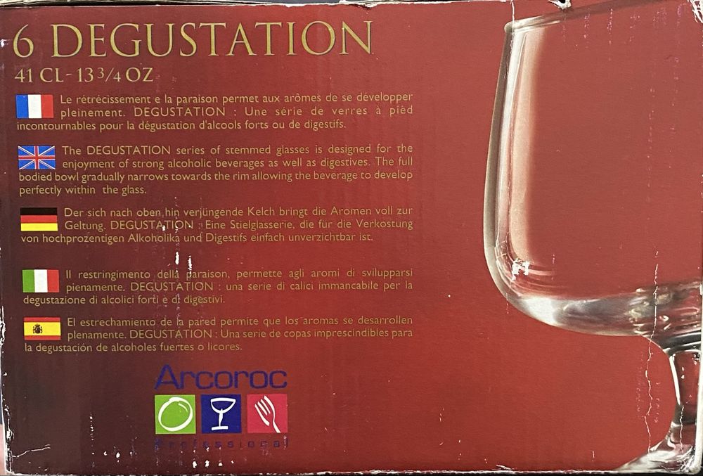 Коньякқа арналған. Бокалы для коньяка