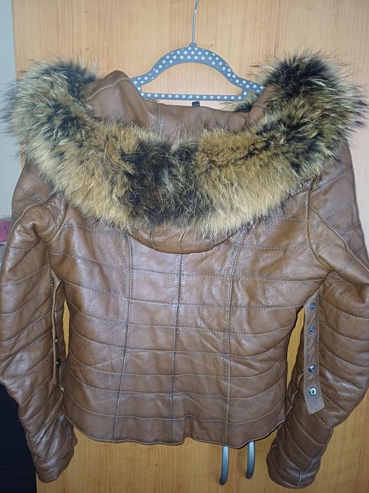 Яке от естествена кожа