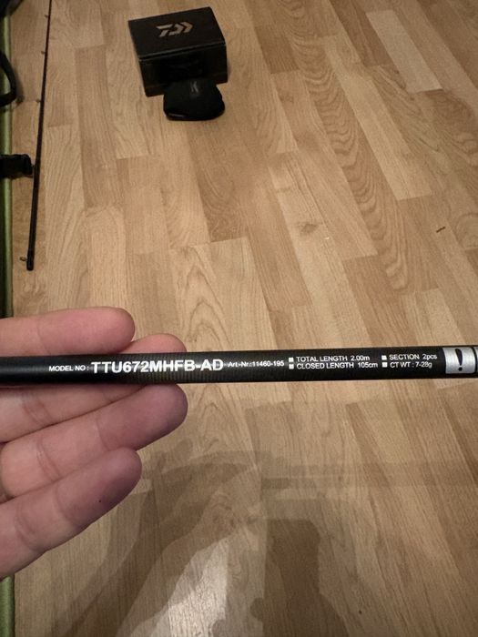 Vand combo baitcast Daiwa