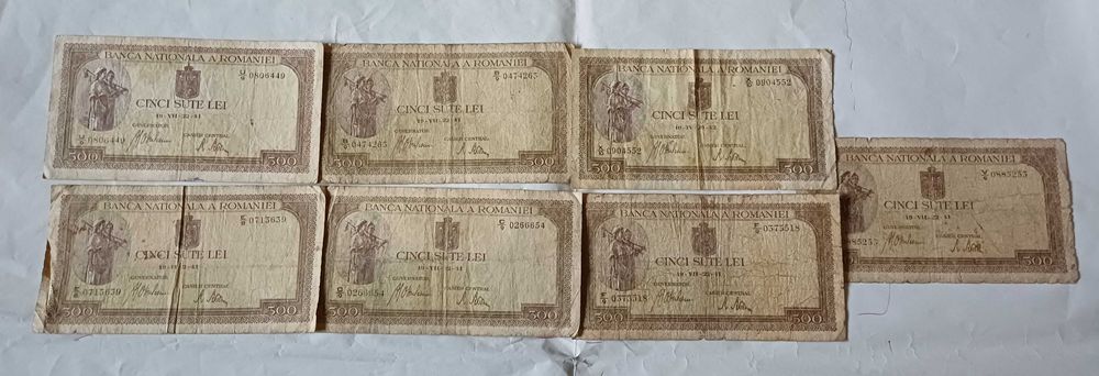 Bancnote românești interbelice