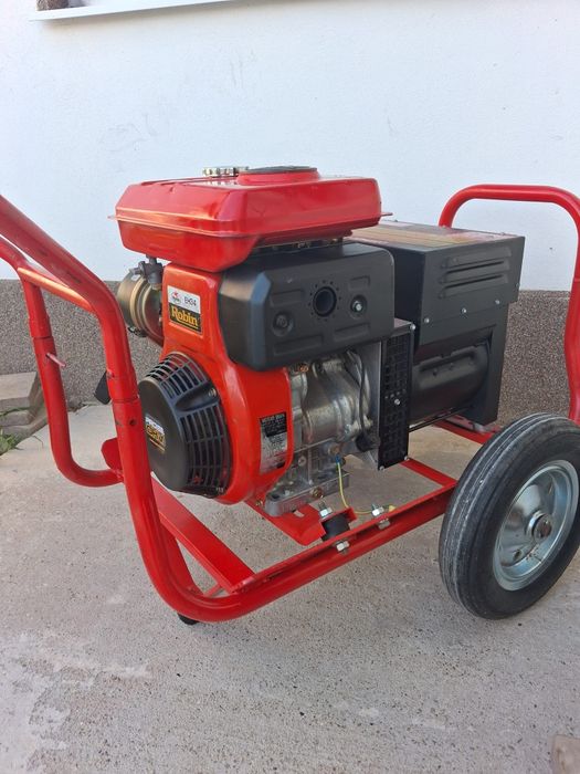 Generator curent trifazat 5 kw cu aparat de sudura