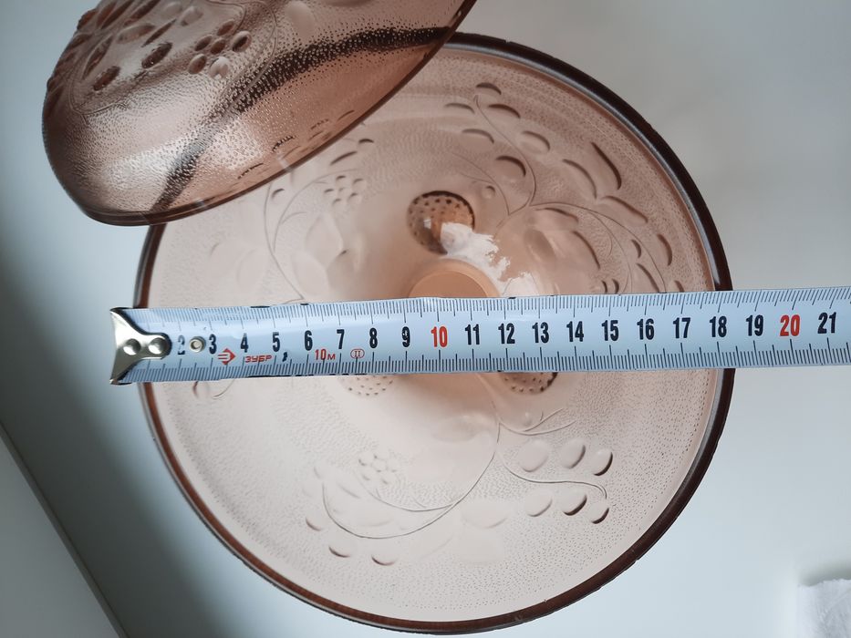 Чаша с крышкой (стекло)