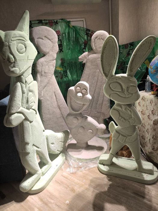 Мультяшные фигуры, популярные персонажи для детей