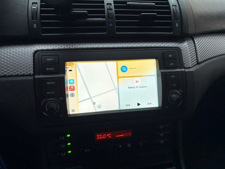 Navigatie GPS Android Dedicata BMW E46 - Android Auto , CarPlay , DSP