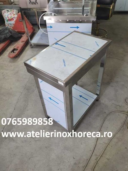 Corp neutru inox 400x660x850mm, cu polita