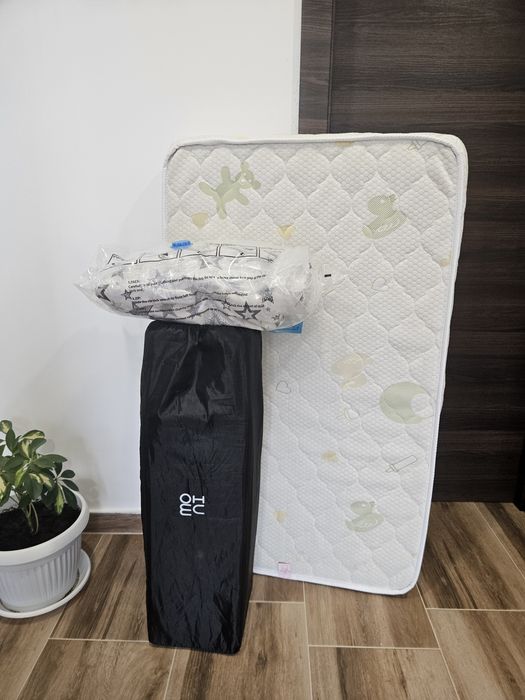 Детска сгъваема кошара Moni - Solo, бежова