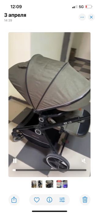 Коляска в отличном состояний